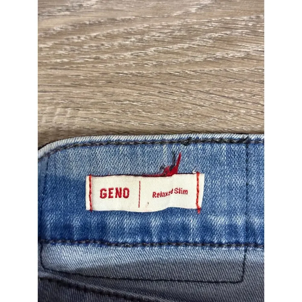 True Religion Light Wash Geno Relaxed Slim Jeans Retro Y2K Skater - Men’s 40x30